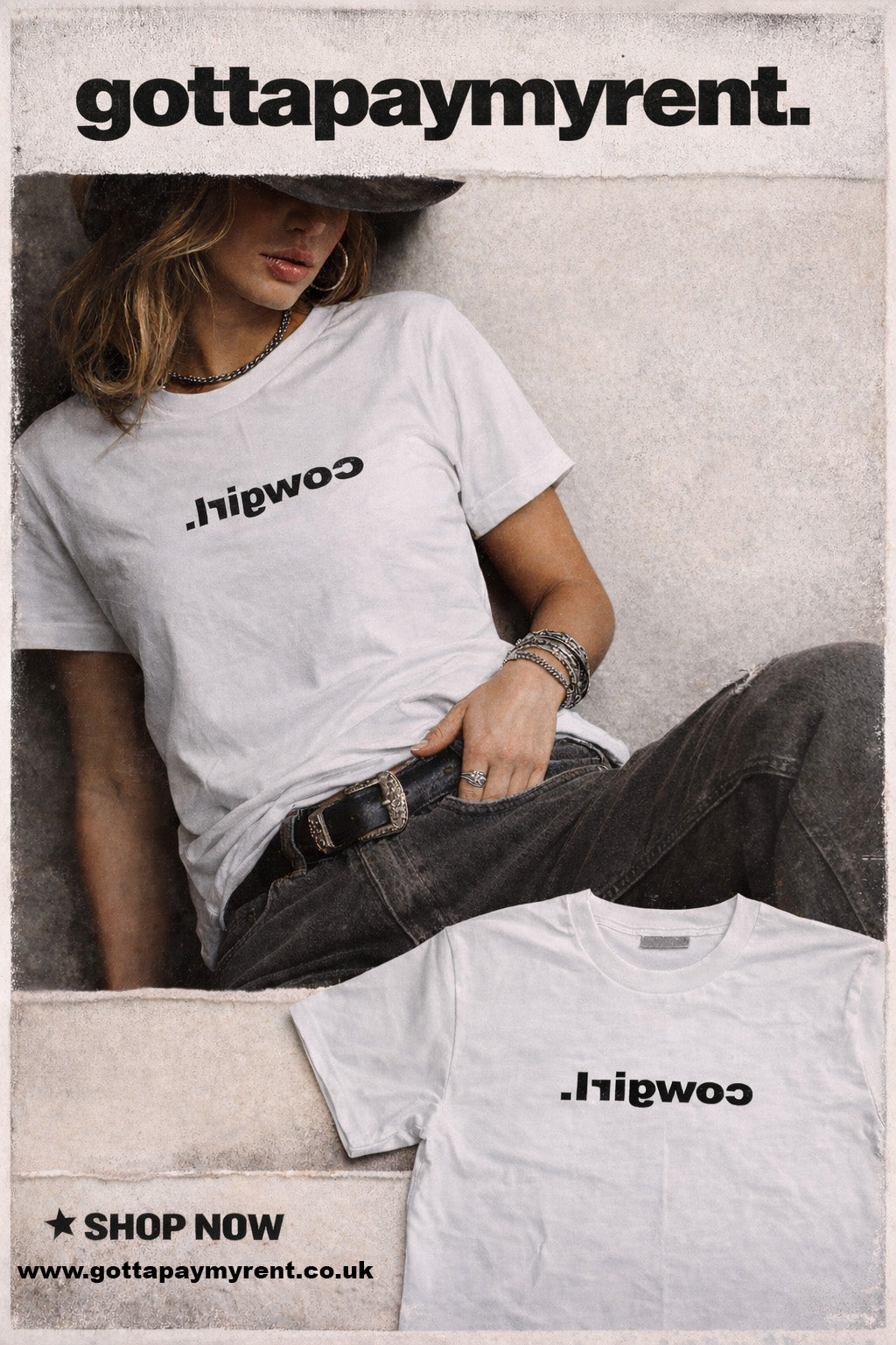 Reverse cowgirl. Tee